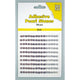 Nellie's choice • adhesive pearls 150stuks sheet 4mm 3 tones violet