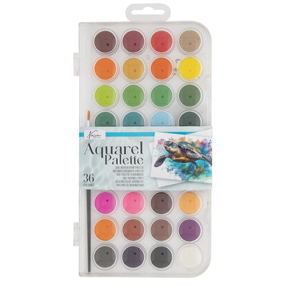 Acqual del pallet a colori di artigianato creativo, 36 colori