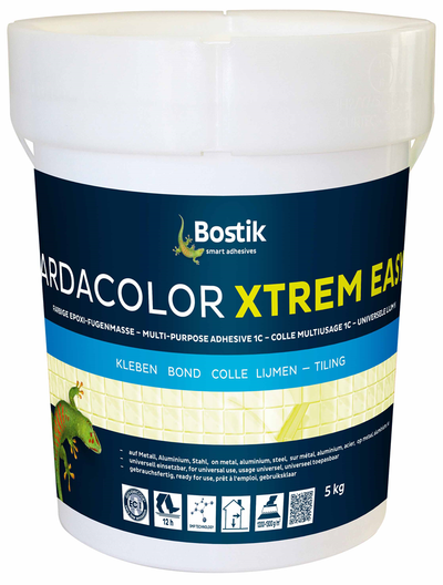 Bostik ardacolor xtreme facile | grigio | secchio 5 kg - 30606754