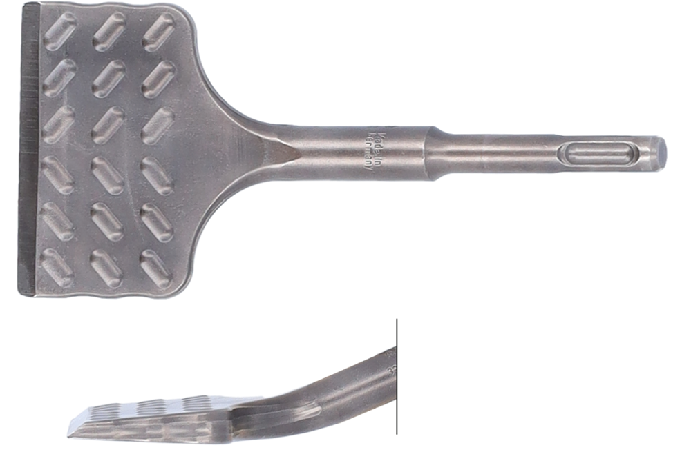 Rotec sds+ | tegelbeitel | gebogen | v-breaker | 75x165 - 215.0118