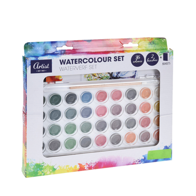 Set di acquerelli per artisti 36 colori