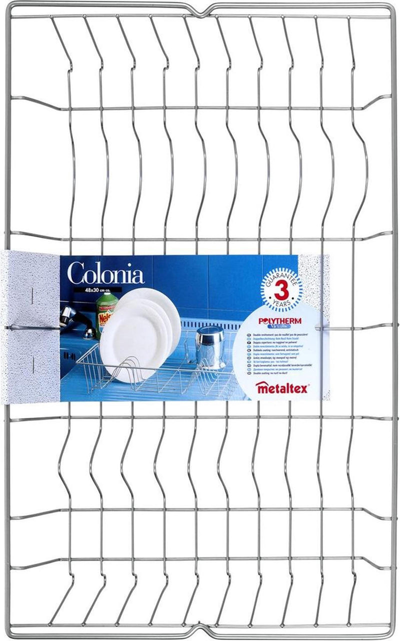 Metaltex Metaltex Colonia Drense Rack 48x30 cm de plata