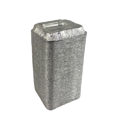 Asbak wegwerp aluminium 100 stuks