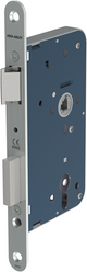 Cerradura de puerta Assa abloy 2420 | dm65mm | pc72mm | agujero de manivela 8 mm | placa frontal acero inoxidable 24x235mm rectangular | dr 1+3 2+4 - 7262018