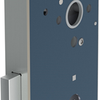 Assa abloy 2455 kastslot | dm50mm | pc | voorplaat staal gelakt 24x235mm rechthoekig | dr 1+2+3+4 - 7962019
