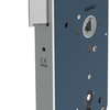 Cerradura de barril Assa abloy 2465 | dm50mm | agujero de manivela 8 mm | placa frontal acero pintado 20x235mm redondeada | dr 1+3 2+4 - 7962040