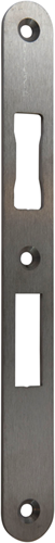 Contropiastra Assa Abloy N6001 | acciaio inox 24x235x3mm labbro 40mm arrotondato | dottor 1+2+3+4 - 10049721