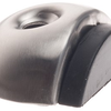 Tope de puerta de acero inoxidable Assa abloy | tope de puerta de piso de media luna | ø56x48x18mm | goma 8mm | longitud: 48 mm - p000238189-001-001