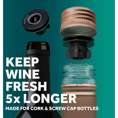 Airtender wijn vacuüm cadeaudoos