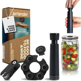 Airtender vacuum set for food wine - Giftbox - afbeelding 1