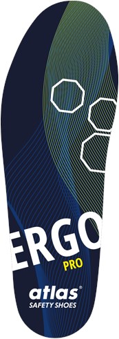 Atlas ergo pro inlegzool | blauw geel | maat 41 - 4043692447865