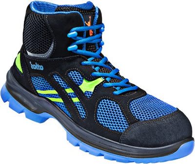 Zapato de trabajo Atlas flash 8205 alto s1p | negro azul | talla 46 - 00.012.064.46