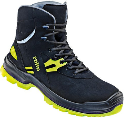Zapato de trabajo Atlas flash 8265 high xp s3 | negro amarillo | talla 42 - 00.012.195.42