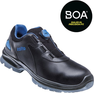 Scarpa da lavoro Atlas SL 9645 XP 2.0 boa low S3 W12 | nero blu | misura 36 - 00.012.122.36