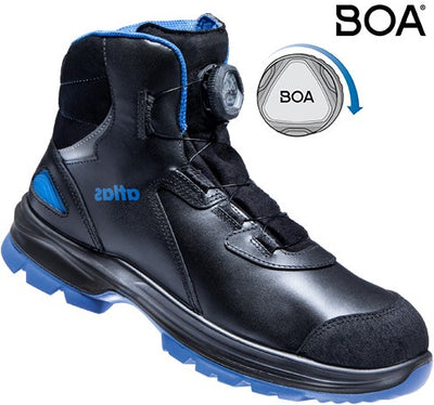 Scarpa da lavoro Atlas SL 9845 XP 2.0 boa alta S3 | nero blu | misura 37 - 00.012.105.37