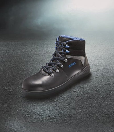 Zapato de trabajo Atlas thermo tech 800 azul s3 | negro | talla 42 - 00.012.149.42