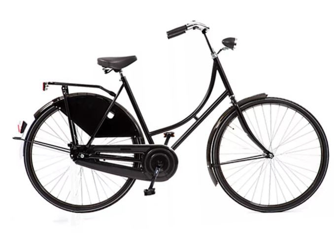 Avalon Budget-Export 28 Inch 56 cm Dames Terugtraprem Zwart