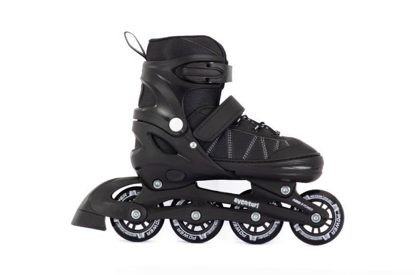 Aventuri patines en línea ajustables en línea semi-black size 30-33 (s)