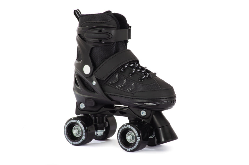 Patinetes de rodillos ajustables Aventuri Semi-Softboat Black Size 27-30 (XS)