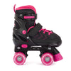 Pattini a rulli regolabili Aventuri Semi-softboat Black Pink Size 35-38 (M)