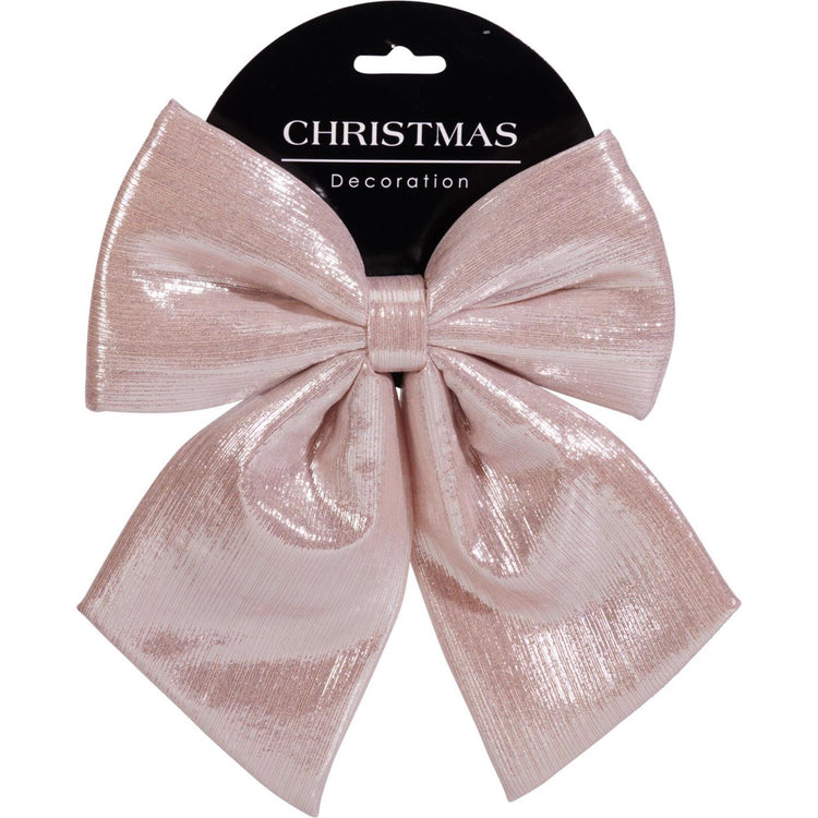 Home styling bow pink 23cm