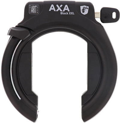 AXA xxl Zwart ringslot + Zadeltas + ULC100 ketting
