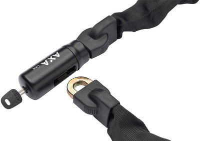 Cadena final AXA LINQ 100cm 9.5 mm Negro