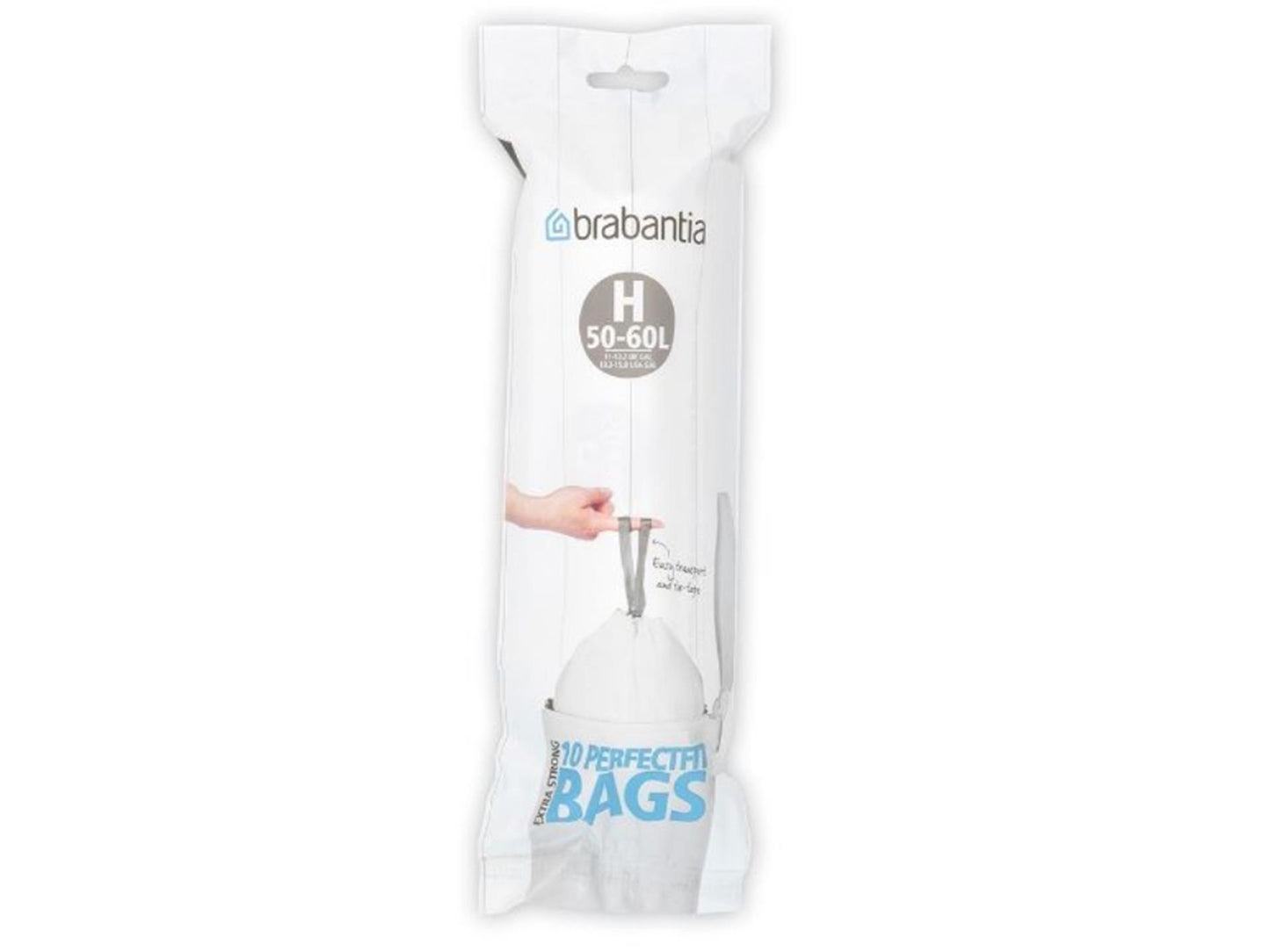 Brabantia Brabantia PerfectFit Bastos de residuos H 50-60L 10 piezas
