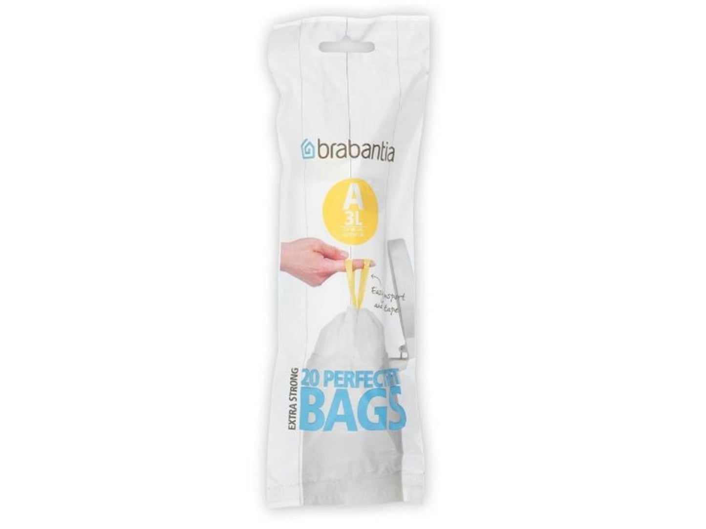 Brabantia Brabantia PerfectFit Bags de residuos A 3L 20 piezas