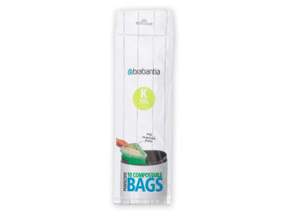 Brabantia sacco rifiuti k compost 10l 10 sacchi