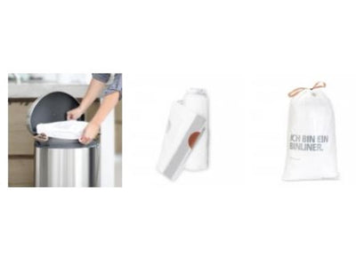 Brabantia Brabantia Bolsas de desechos PerfectFit L 40-45L 10 piezas