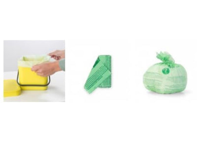 Brabantia Brabantia PerfectFit Composteer Bags de residuos S 6L 10 piezas