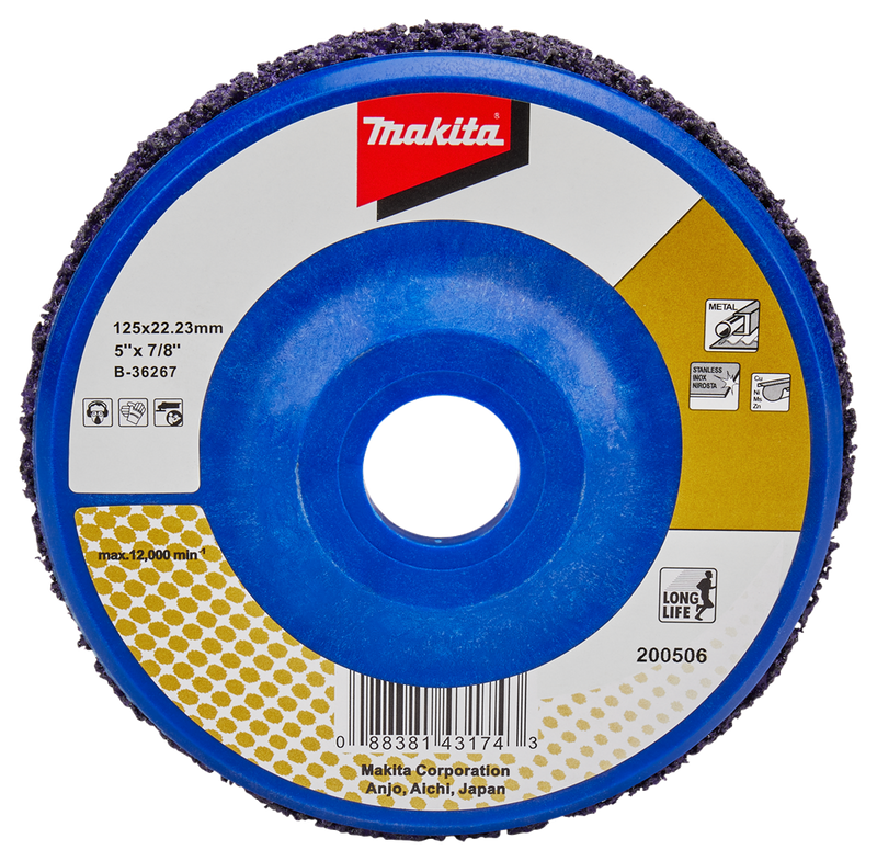 Accesorios Makita disco de limpieza 125mm violeta - b-36267 - b-36267
