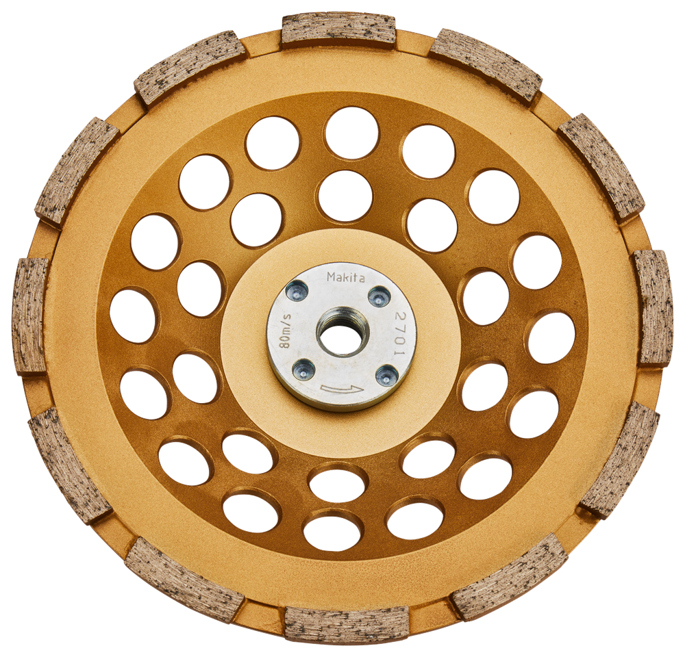 Accessori Makita mola a tazza diamantata 180mm veloce - b-48599 b-48599