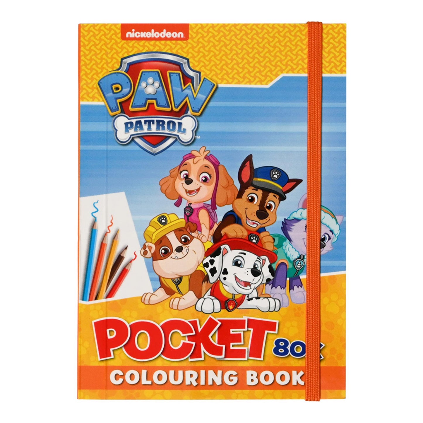 Paw patrol pocket kleurboek 14x10cm