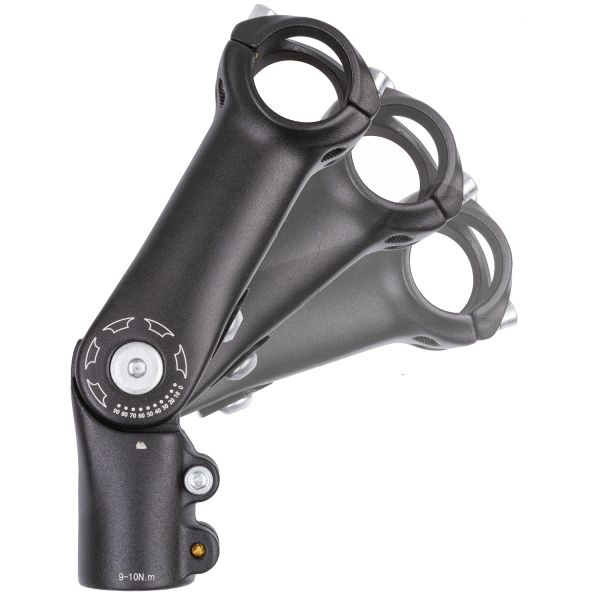 Potencia de manillar M-Wave ajustable ST-C2.1 110mm delante 1 1 8 ø31.8mm negro