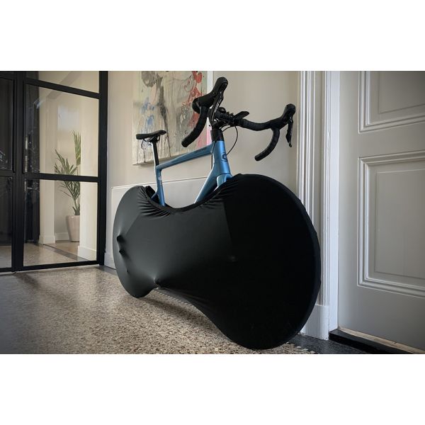 Ds covers wheel fietssok stretch-fit zwart
