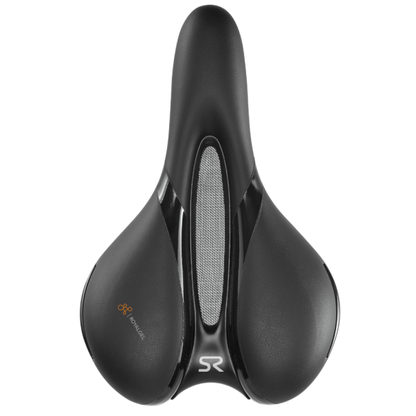 Selle royal zadel respiro moderate zwart