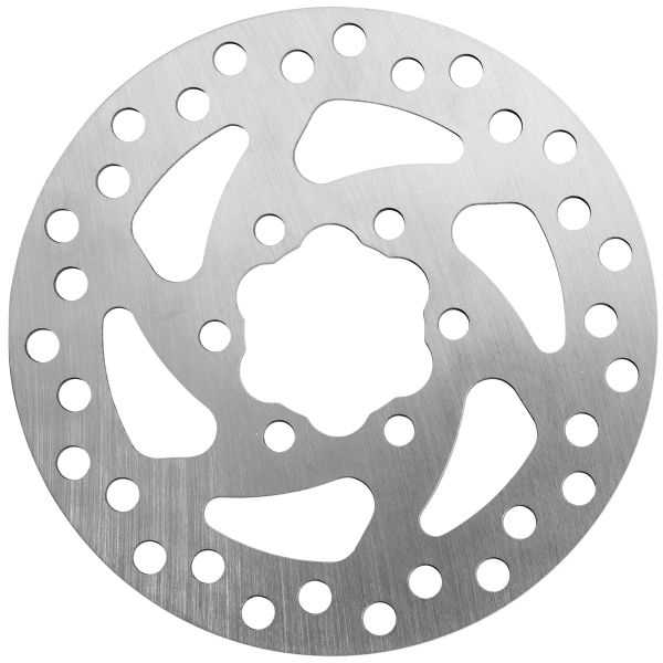 Remschijf Elvedes BMX RVS Ø120mm met 6 remschijfboutjes