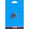 Tornillo de ajuste Elvedes Ø4,3 mm - aluminio (2 piezas)
