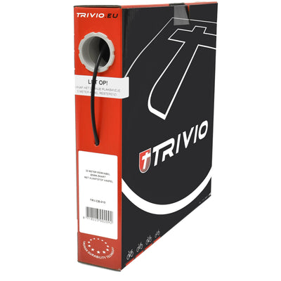 Trivio - cavo freno esterno ø5mm nero - rotolo 30 metri