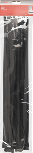 Con:p cinturino colson 7.5x450mm nero 50pz - b20450