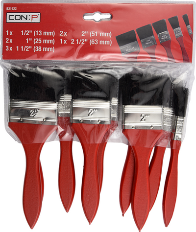 Con:p set pennelli 9 pezzi - b21622