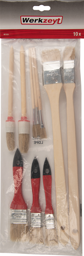 Set di pennelli Werkzeyt 10 pezzi - b21623