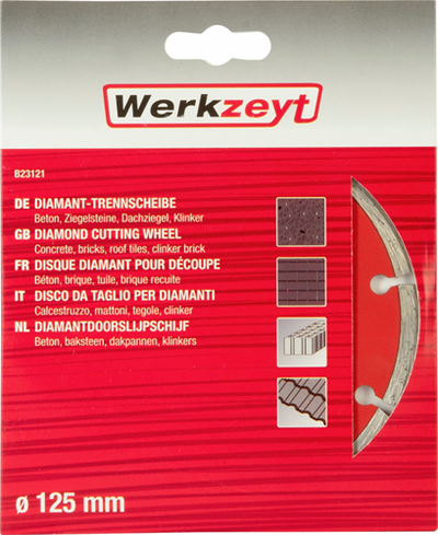 Con:p diamond grinding disc concrete 125mm - b23121