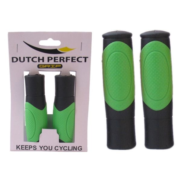 Sturdy rubber bicycle handle, 80 cm, black