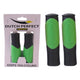 Sturdy rubber bicycle handle, 80 cm, black