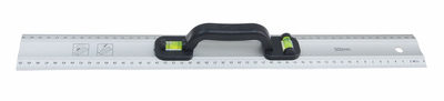 Righello Werkzeyt 500mm con 2 fiale in alluminio - b26350