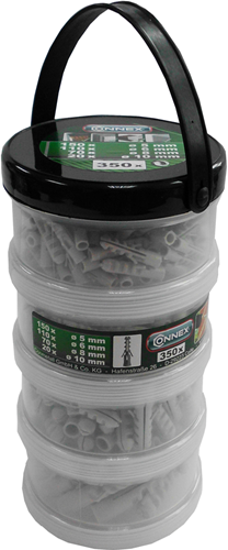 Tappi Connex pp 5+6+8+10mm tubo 350pz - b30015