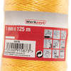 Werkzeyt pp touw 1mm 8kg geel bobijn 125m - b34179